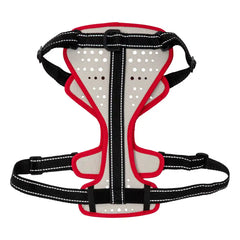 Nathan Reflective Dog Harness - K9 Series - VAPOR BLUE / FROST GRAY / LOLLIPOP