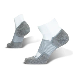 OS1st WP4+ Wide Wellness Performance Quarter Crew Sock - BLACK