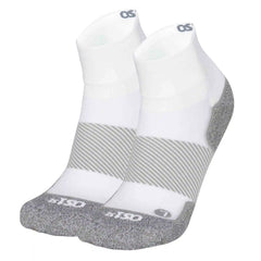 OS1st Active Comfort Quarter Crew Sock - BLACK