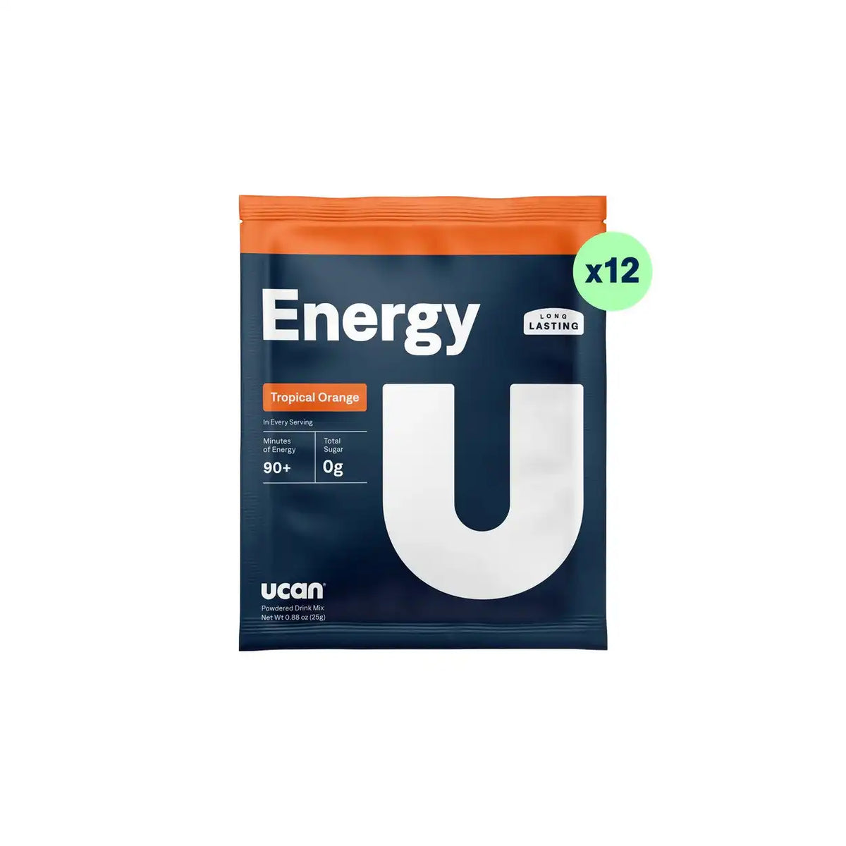 UCAN Drink Mix - Single Serving - TROPICAL ORANGE / TROPICAL ORANGE