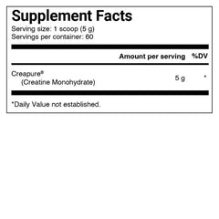 PILLAR Performance Creatine Monohydrate Powder - 60 serving
