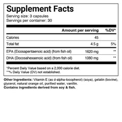 PILLAR Performance Ultra Omega - 90 Capsules