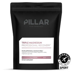 PILLAR Performance Triple Magnesium Professional Recovery Powder - 80 serving - BERRY