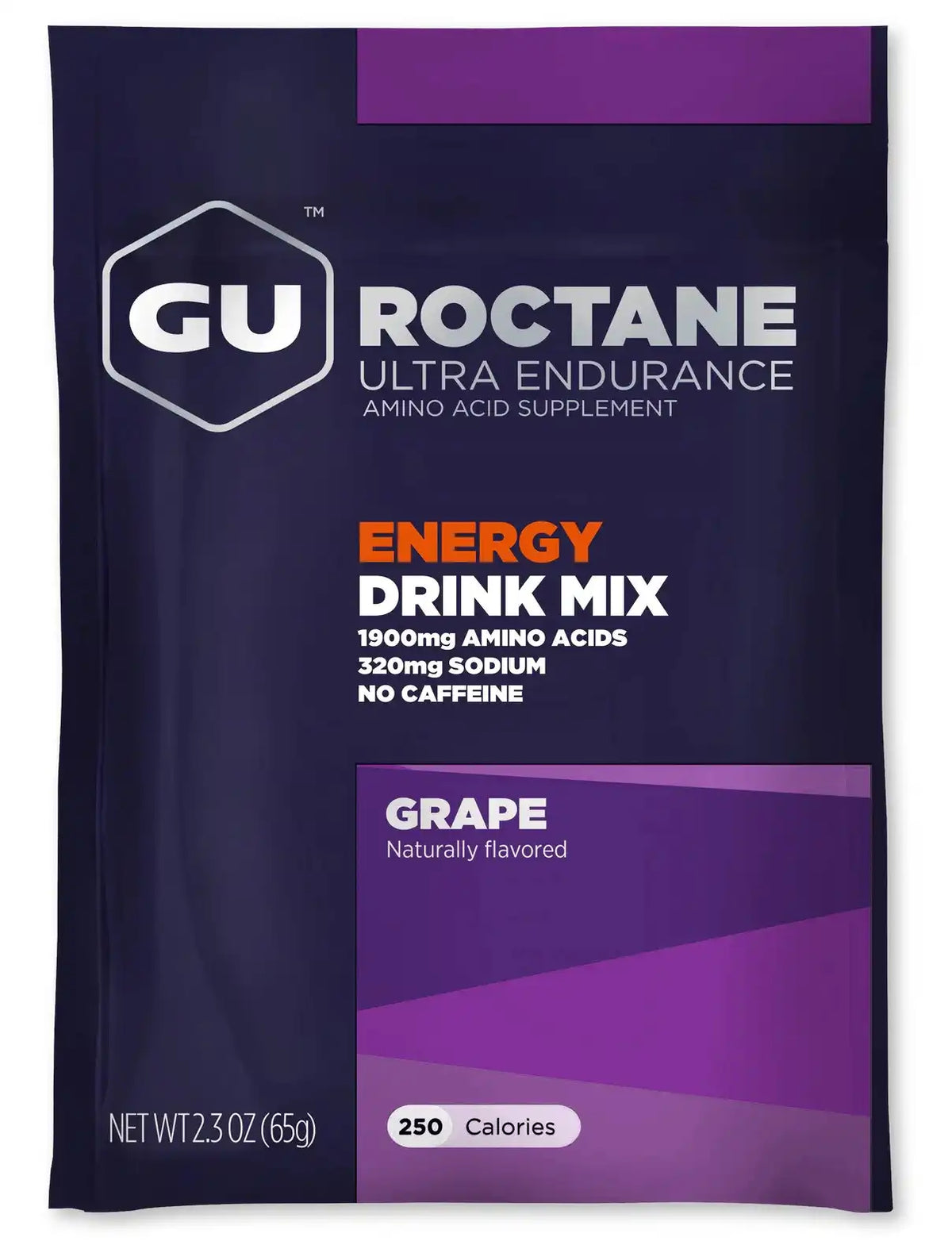 GU Roctane Energy Drink Mix - Single Serving - GRAPE