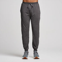 Saucony Triumph Pant - CARBON HEATHER