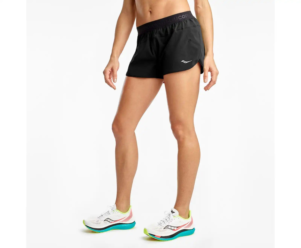 Saucony Outpace 2.5" Split Short 2022 - COOL MINT