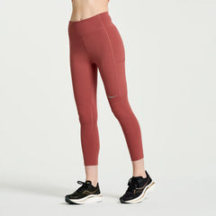 Saucony Fortify Crop Tight 2023 - APPLE BUTTER