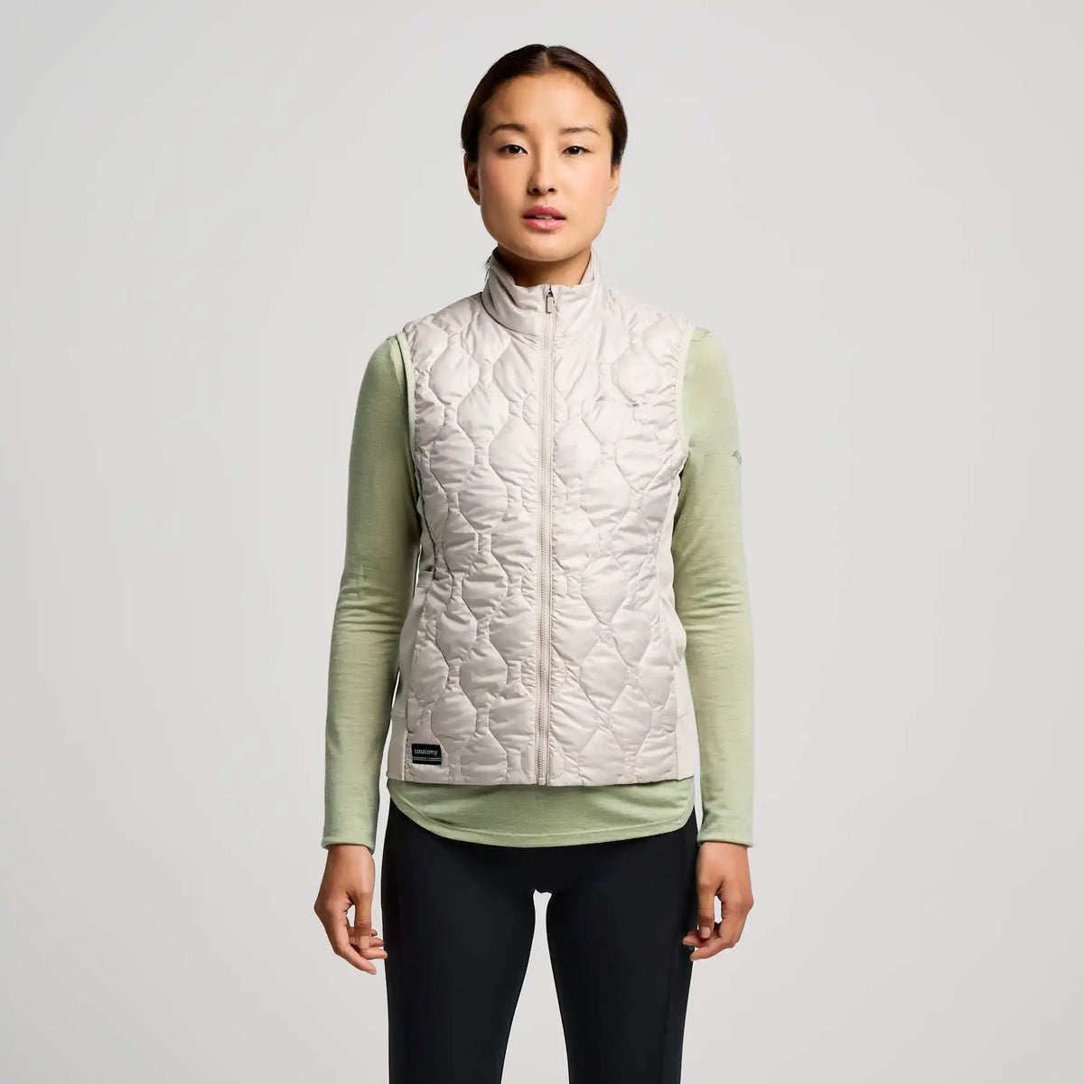 Saucony Hurricane Insulated Vest - DOVE