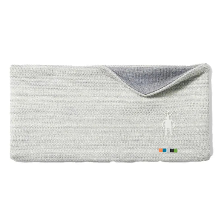 Smartwool Thermal Merino Reversible Headband - LIGHT GRAY COLOR SHIFT