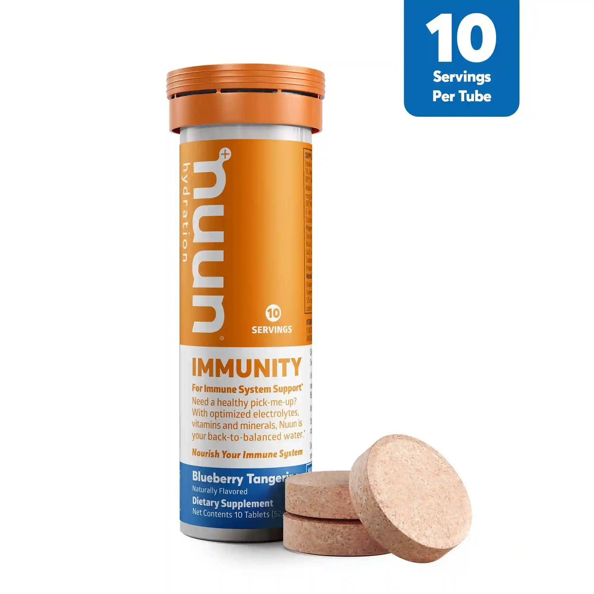New Formula! Nuun Immunity - BLUEBERRY TANGERINE