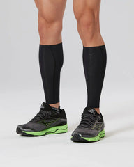 2XU Elite MCS Compression Calf Guards - BLACK/GOLD