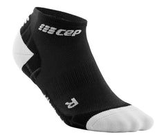 CEP Ultralight Low Cut Compression Sock - BLACK / LIGHT GREY