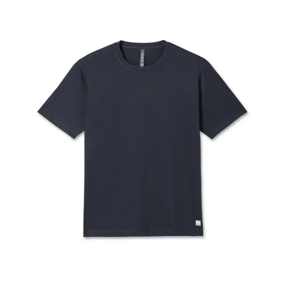 Vuori Tradewind Performance Tee 2.0 - BLACK HEATHER