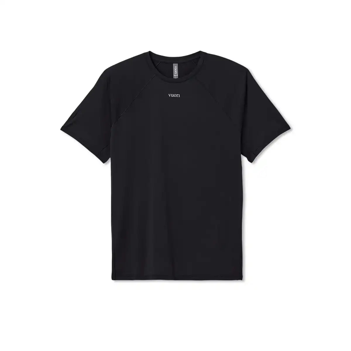 Vuori Short Sleeve Precept Tee - BLACK