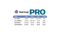 Yaktrax Pro - BLACK