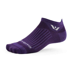 Swiftwick Aspire Zero Socks - BLACK BLUE WAVE