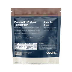 UCAN Energy + Whey Protein Powder - 12 Serving Bag - COOKIES & CREAM