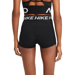 Nike Pro 3" Short - BLACK / WHITE