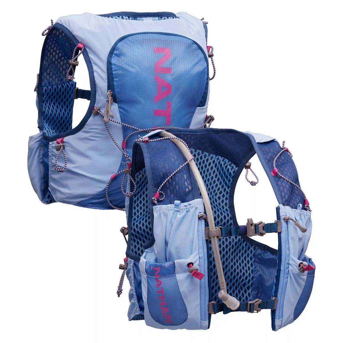 Nathan VaporAiress 3.0 7L Hydration Pack - PERIWINKLE / MAGENTA