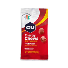 GU Energy Chews Singles - FRUIT PUNCH