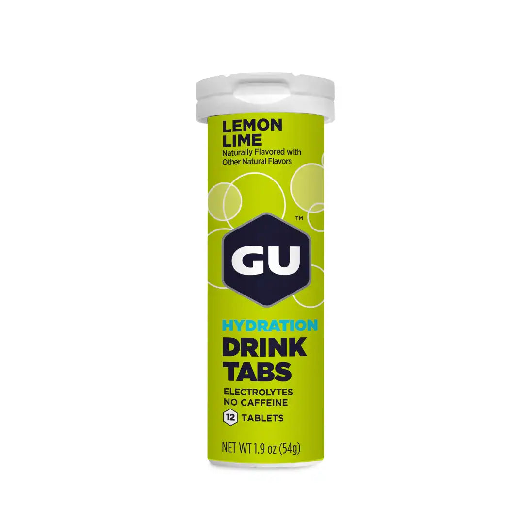 GU Energy Hydration Drink Tabs - LEMON LIME