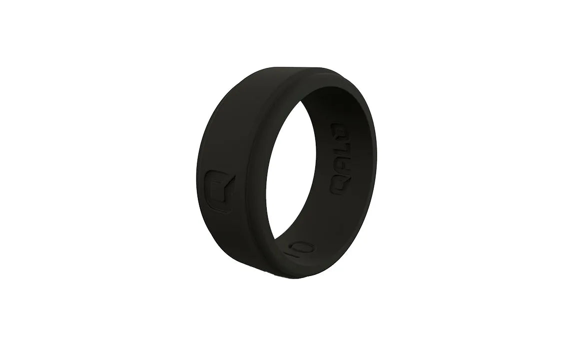 Qalo Step Edge Q2X Silicone Ring - Black