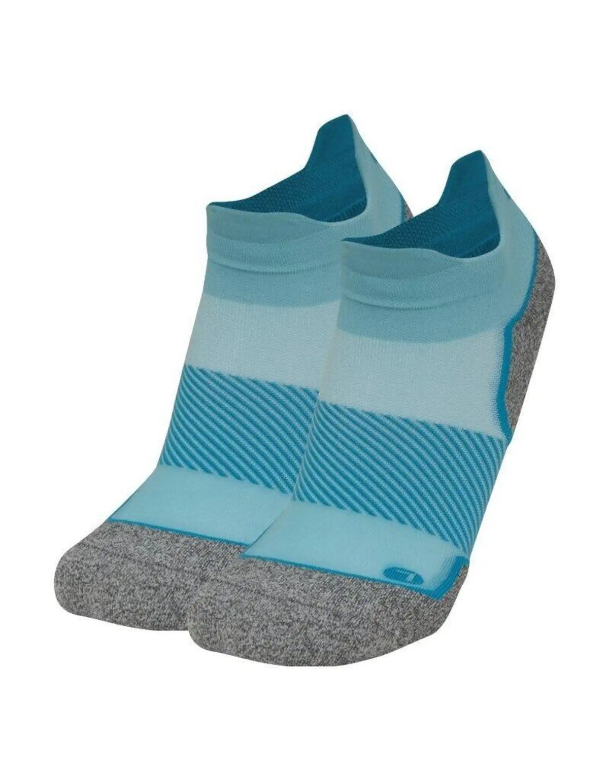 OS1st AC4 Active Comfort No Show Socks - AQUA
