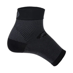 OS1st FS6 Plantar Fasciitis Compression Foot Sleeve - Pair - BLACK