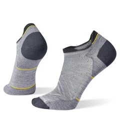 Smartwool Run Zero Cushion Low Ankle Sock - LIGHT GRAY