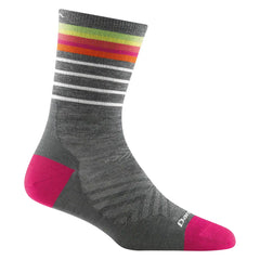 Darn Tough Stride Micro Crew Ultra-Lightweight Running Sock - GRAY
