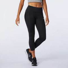 New Balance Impact Run Crop Without Mesh - BLACK